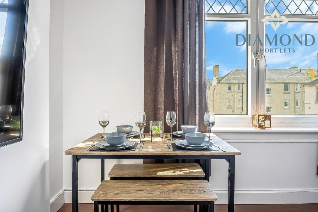 Cosy 2 Bed Apt West End Edinburgh Free Parking エクステリア 写真